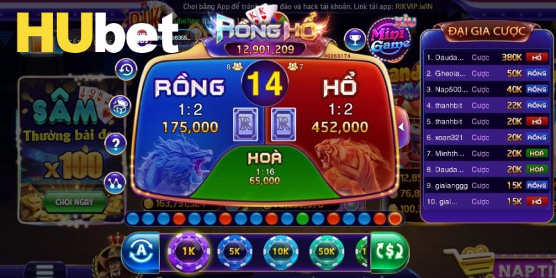Lưu ý quan trọng trong cách chơi game rồng hổ